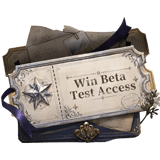 Beta Test Raffle Ticket