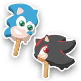 Sticker SONIC ART*2