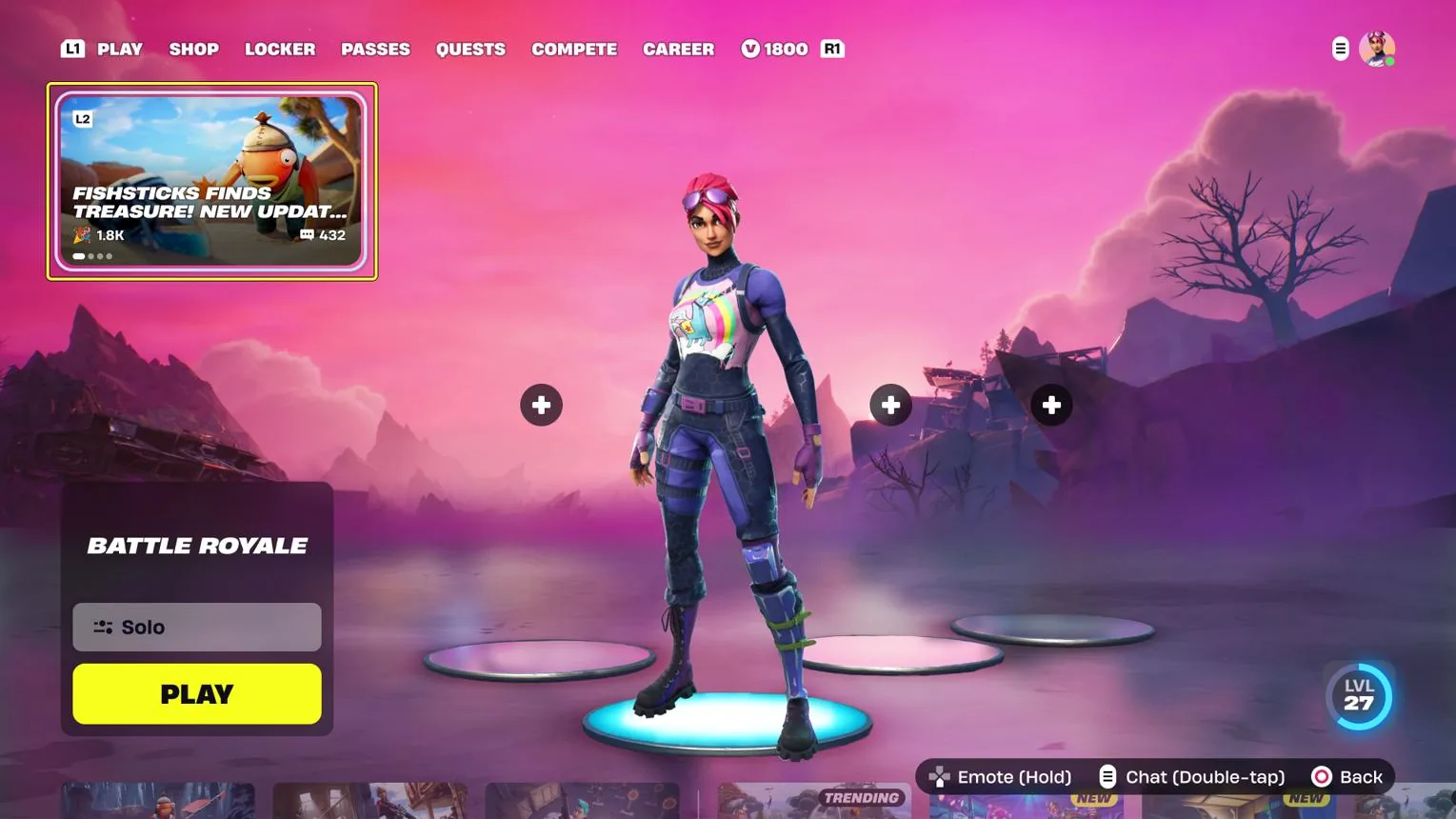 Fortnite - шаг инструкции