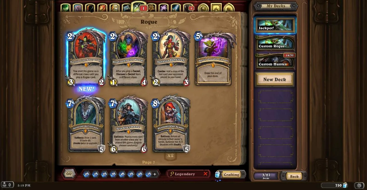 Hearthstone - шаг инструкции