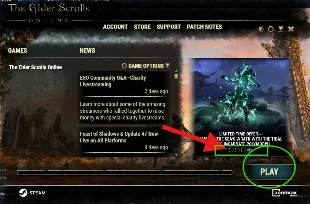 The Elder Scrolls Online - шаг инструкции